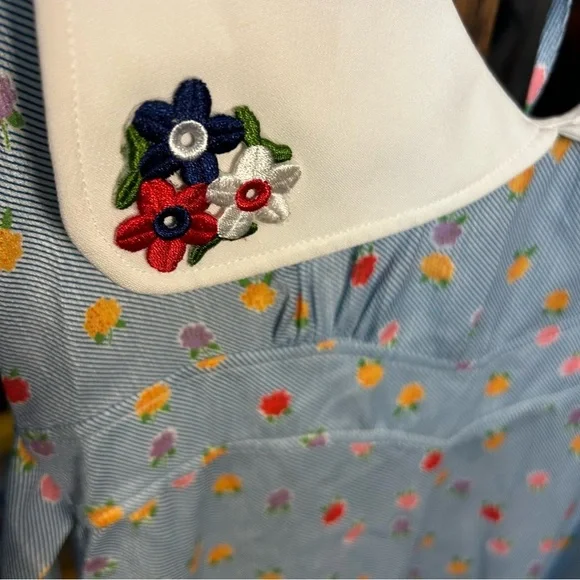 ✨b.fleurs -Noé Dress – by Yé-Yé | Hopeless Romance Dress | UK 8 / US 4✨ - Picture 9 of 13